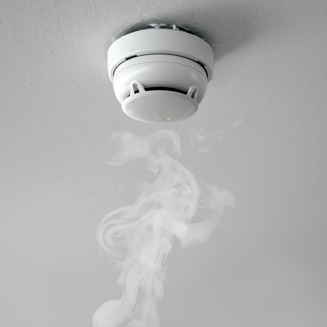 Smoke detector installation in Gaithersburg, MD